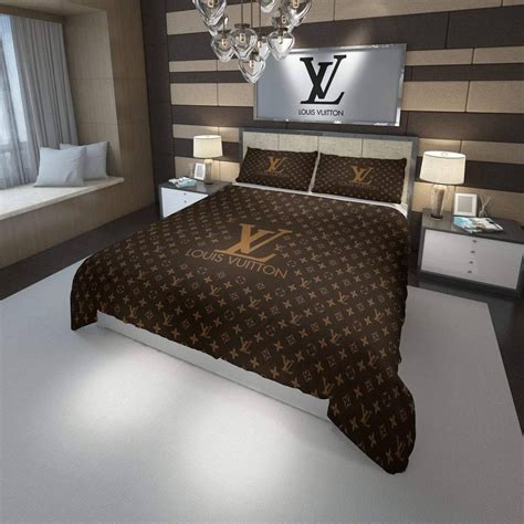 louis vuitton bed set twin|louis vuitton bedspread set.